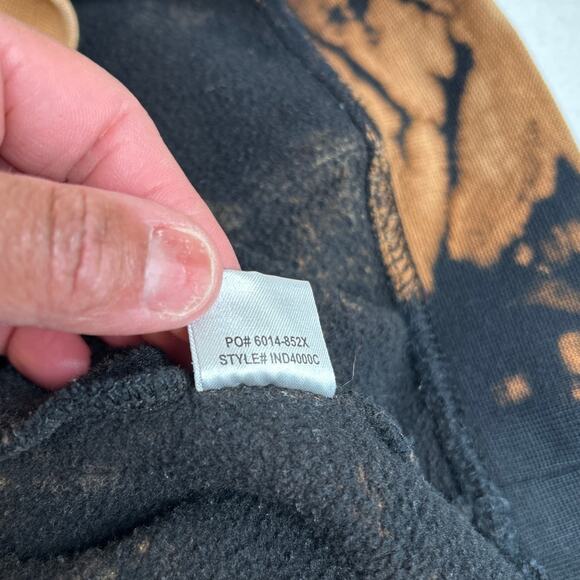 The Arm Bar Soap Company Hoodie Logo Unique Tie Dye Hoodie Men's Sz L - Picture 8 of 13